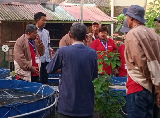 kunjungan masa persiapan pensiun pt honda ke budidaya ikan bandung tunas mina lestari 3